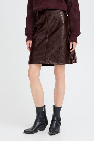 Daina Patent Skirt
